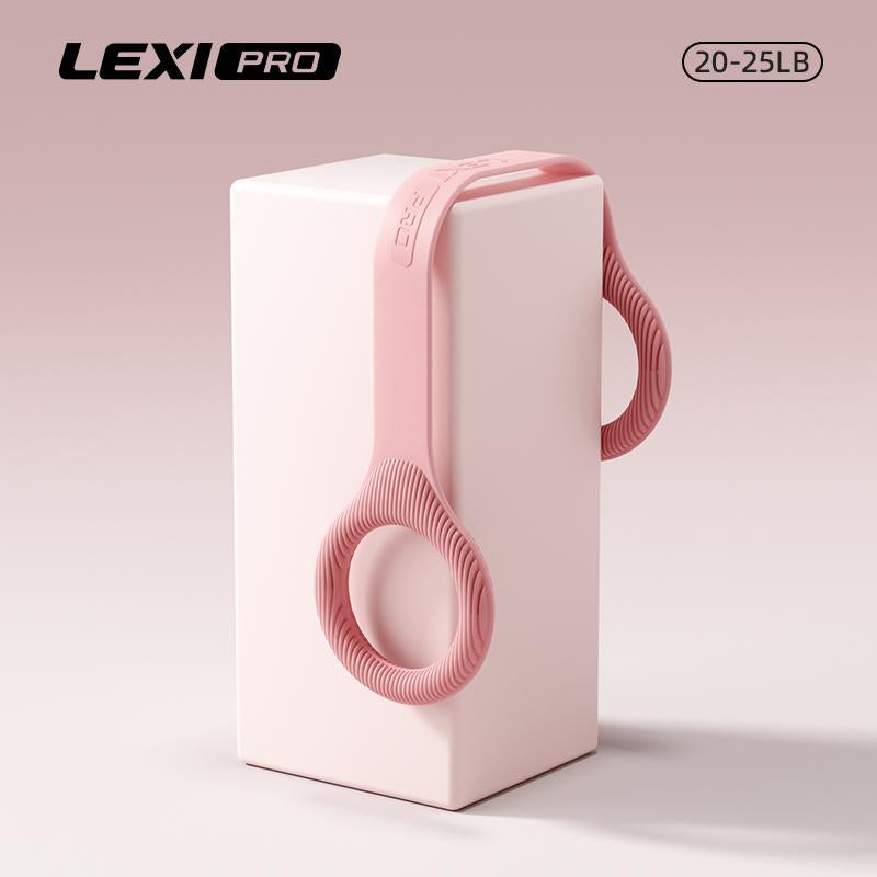 LEXI Resistance Bands Figure 8 Exercise Bands for Women Silicone Material Expander Band for Arms Chest Home Gym Yoga Equipment Quick Workout for Muscle Toning Physical Therapy Stretching Gear - Fitness Accessories